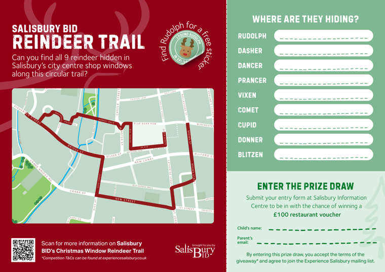 Reindeer Trail Form 2026