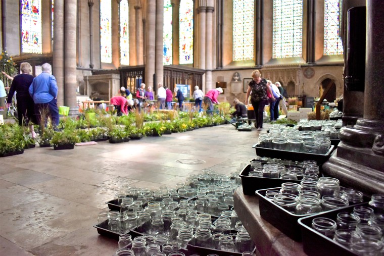 Salisbury Cathedral Flower Festival Behind the scenes Experience