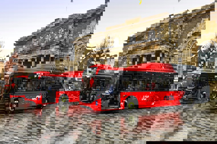Salisbury Reds Electric Bus