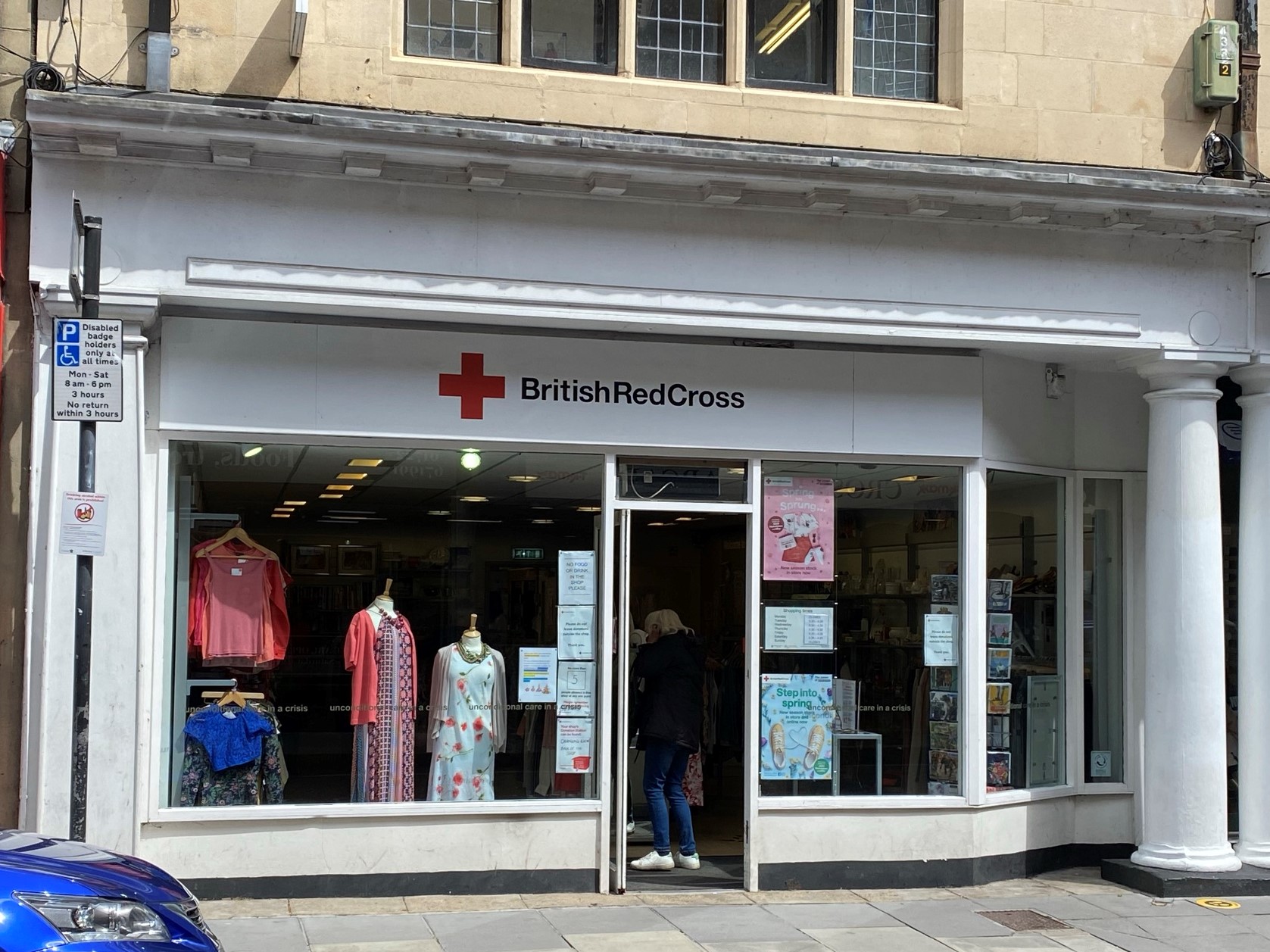 British Red Cross Charity Shop Experience Salisbury