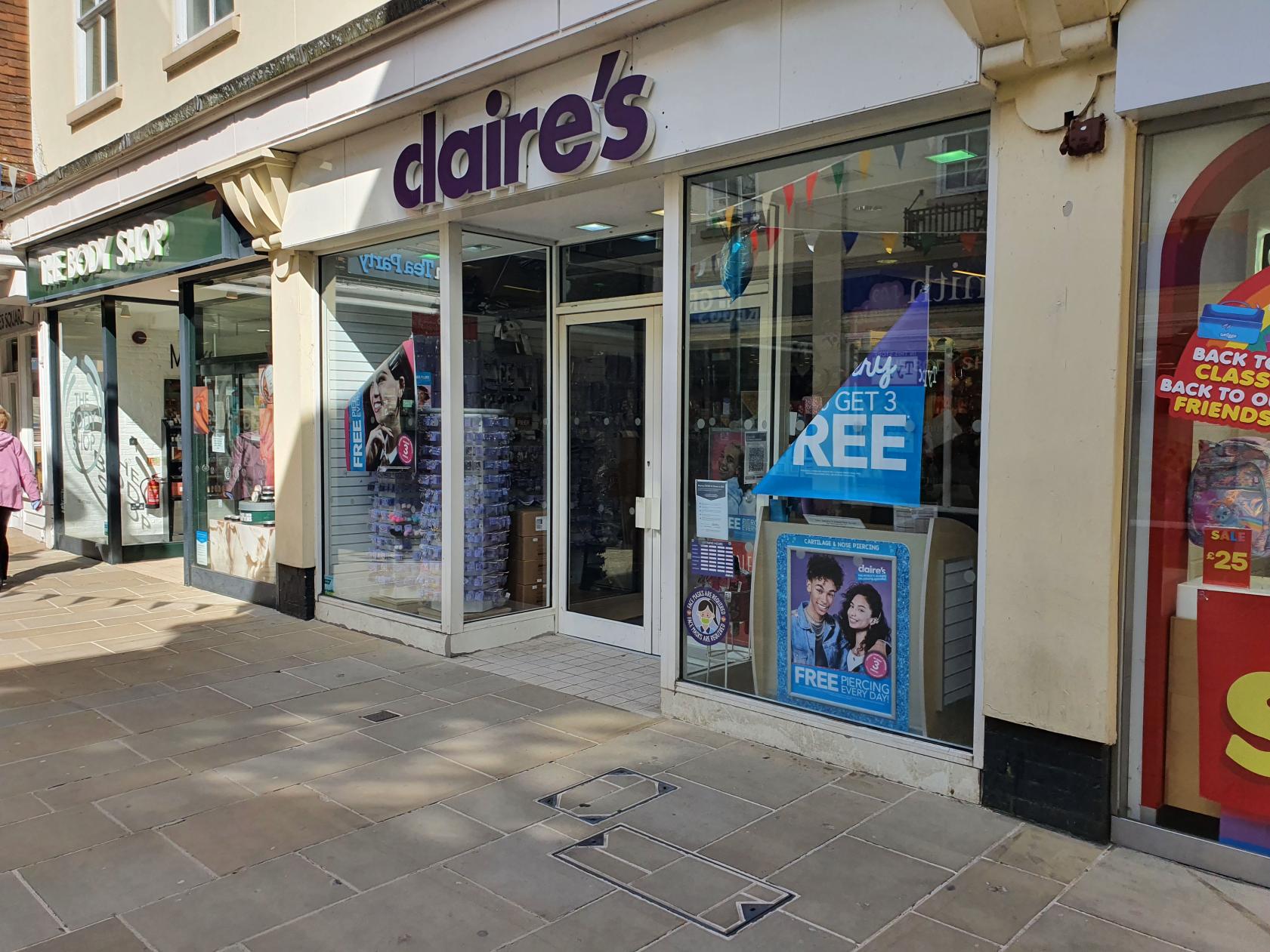Claire's Accessories Experience Salisbury
