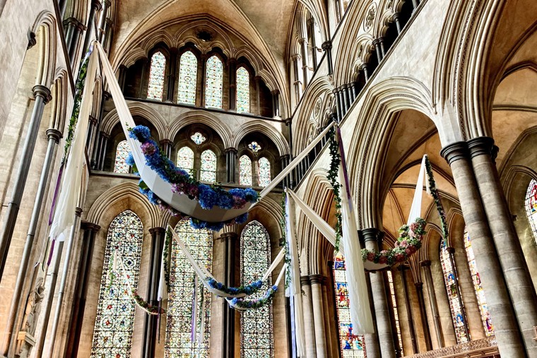 Salisbury Cathedral Flower Festival Behind the scenes Experience